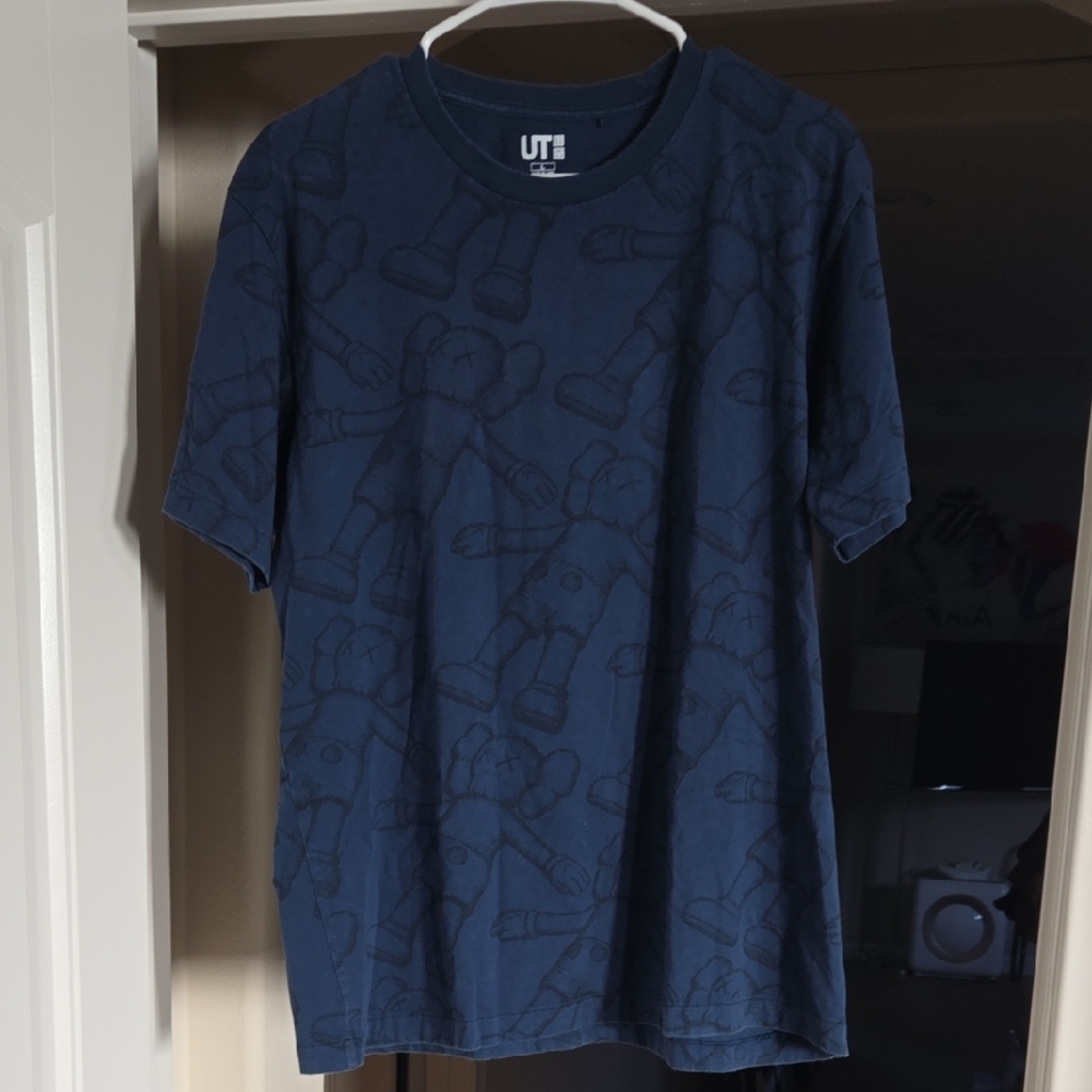 Uniqlo x KAWS Navy Graphic Tee